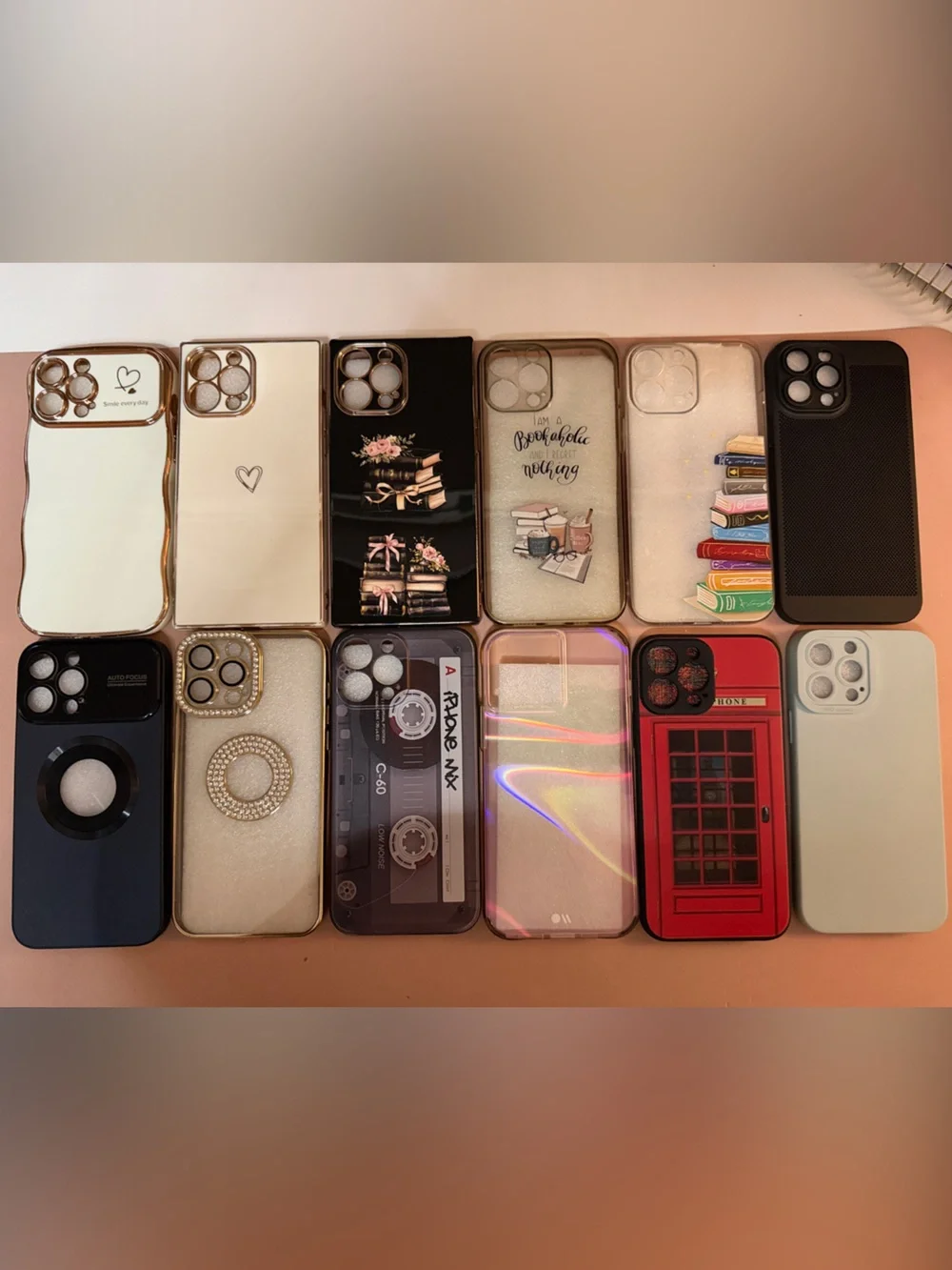 Stylish Assorted iPhone 13 Pro Max Camera-Ready Cases - Mixed assortment